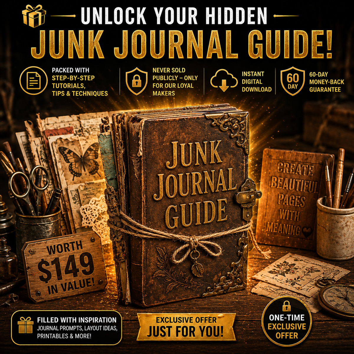 Junk Journal Mystery Box