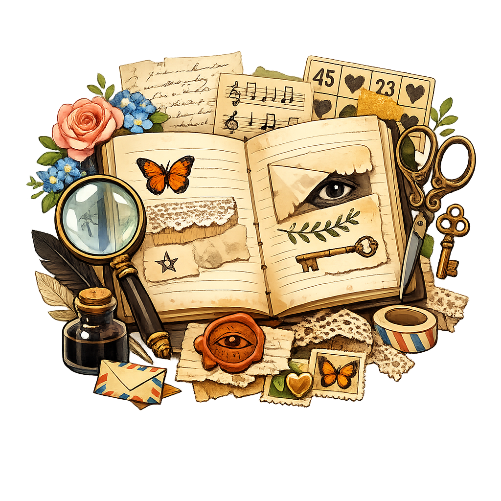 Vintage Ephemera Craft Secrets Notes