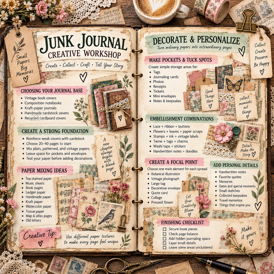 1.000+ Free Junk Journal Notes
