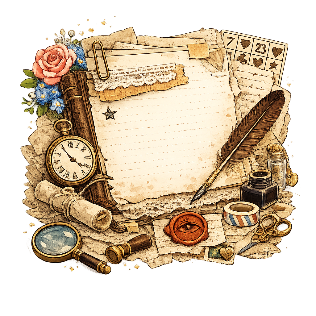 Creative Ephemera Arrangement Secrets Notes