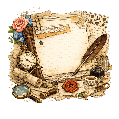 Creative Ephemera Arrangement Secrets Notes