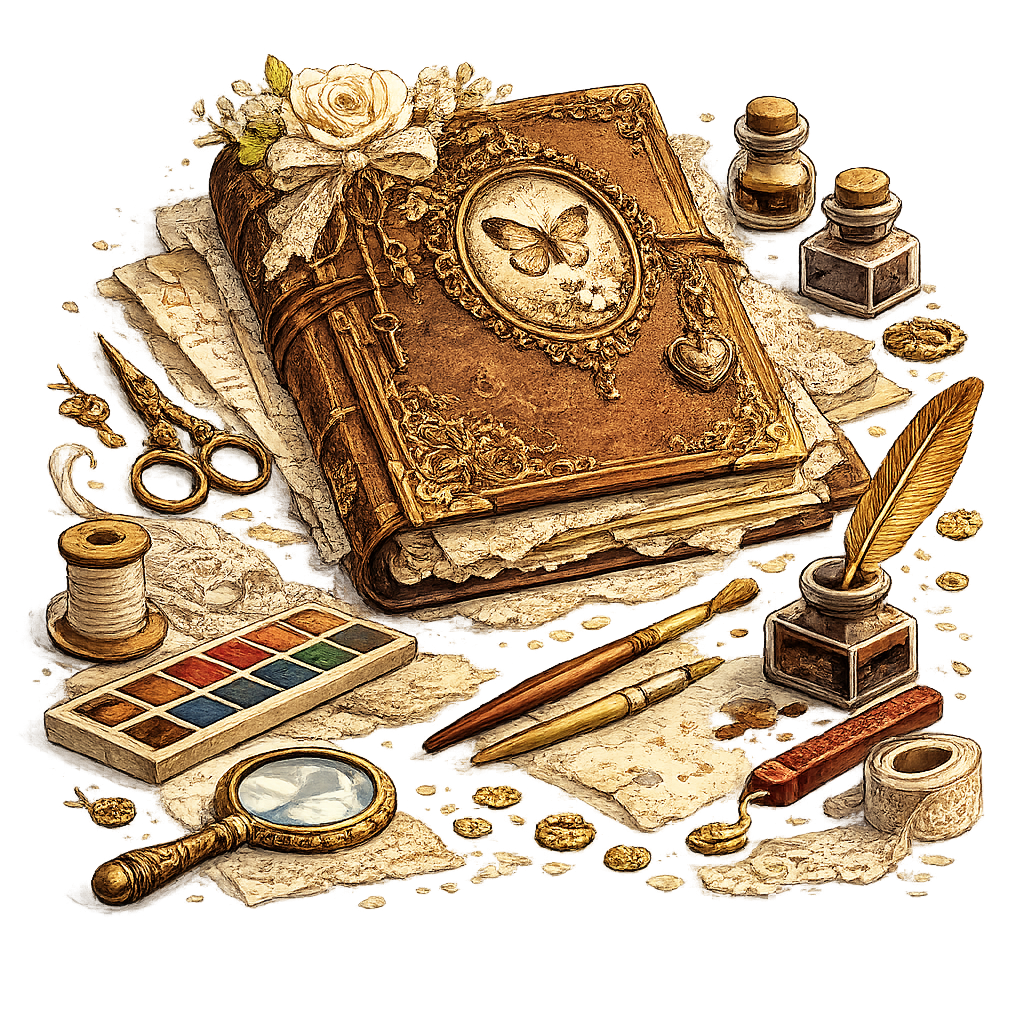 Heritage Style Journal Crafting Master Notes