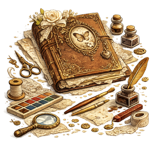 Heritage Style Journal Crafting Master Notes