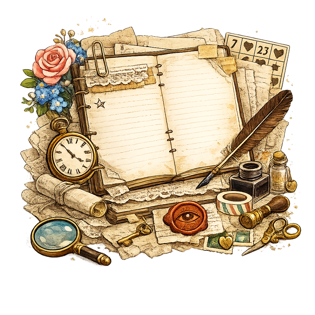 Vintage Memory Craft & Layout Planning Notes