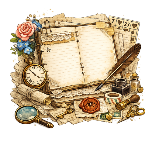 Vintage Memory Craft & Layout Planning Notes
